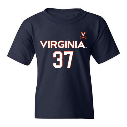 Virginia - NCAA Men's Basketball : Jan Vide - Replica Shersey Youth T-Shirt-0