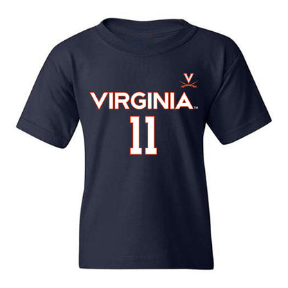 Virginia - NCAA Men's Basketball : Devin Tillis - Replica Shersey Youth T-Shirt-0