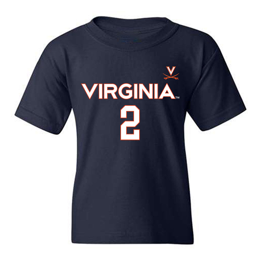Virginia - NCAA Women's Basketball : Raiane Dos Santos - Replica Shersey Youth T-Shirt-0