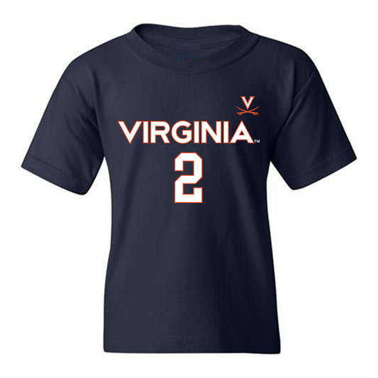 Virginia - NCAA Women's Basketball : Raiane Dos Santos - Replica Shersey Youth T-Shirt-0