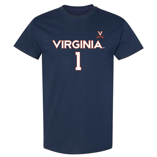 Virginia - NCAA Women's Basketball : Paris Clark - Replica Shersey T-Shirt-0