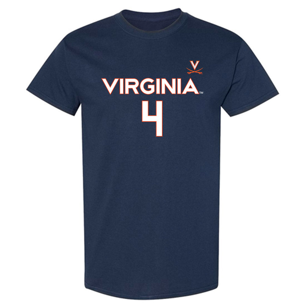 Virginia - NCAA Men's Basketball : Jurian Dixon - Replica Shersey T-Shirt-0