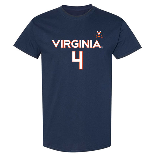 Virginia - NCAA Men's Basketball : Jurian Dixon - Replica Shersey T-Shirt-0