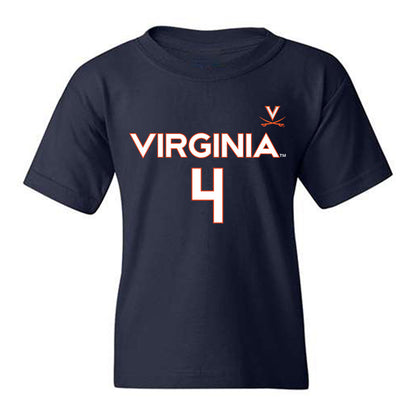 Virginia - NCAA Men's Basketball : Jurian Dixon - Replica Shersey Youth T-Shirt-0