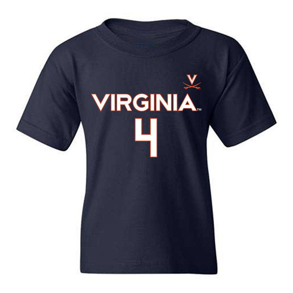 Virginia - NCAA Women's Basketball : Eris Lester - Replica Shersey Youth T-Shirt-0