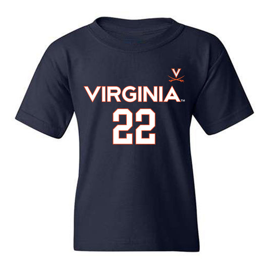 Virginia - NCAA Men's Basketball : Owen Odom - Replica Shersey Youth T-Shirt-0