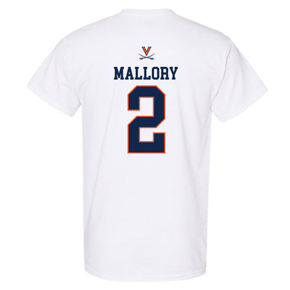 Virginia - NCAA Men's Basketball : Chance Mallory - Replica Shersey T-Shirt-1