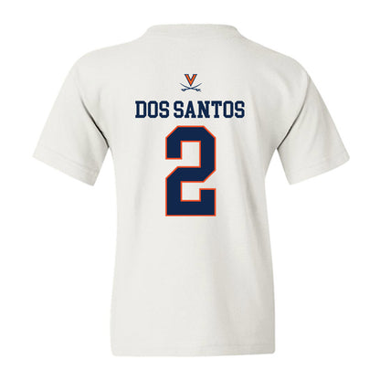 Virginia - NCAA Women's Basketball : Raiane Dos Santos - Replica Shersey Youth T-Shirt-1