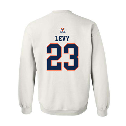 Virginia - NCAA Women's Basketball : Romi Levy - Replica Shersey Crewneck Sweatshirt-1