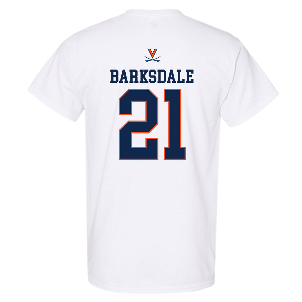 Virginia - NCAA Men's Basketball : Silas Barksdale - Replica Shersey T-Shirt-1