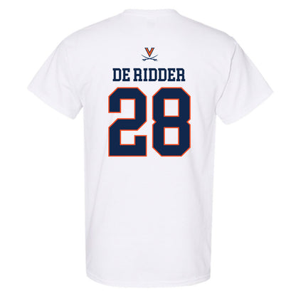 Virginia - NCAA Men's Basketball : Thijs De Ridder - Replica Shersey T-Shirt-1
