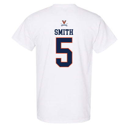 Virginia - NCAA Women's Basketball : Sa'Myah Smith - Replica Shersey T-Shirt-1
