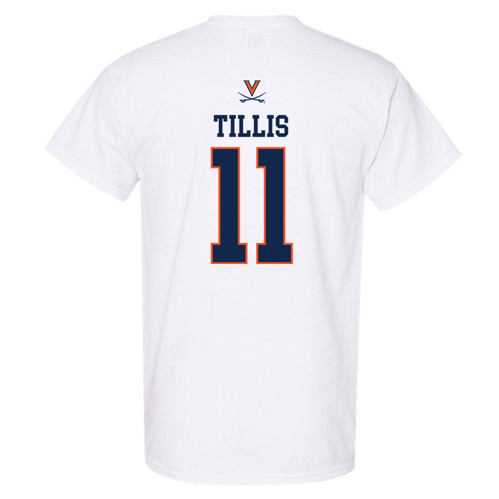 Virginia - NCAA Men's Basketball : Devin Tillis - Replica Shersey T-Shirt-1