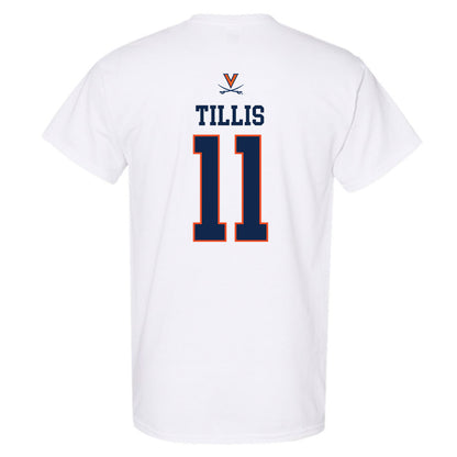 Virginia - NCAA Men's Basketball : Devin Tillis - Replica Shersey T-Shirt-1