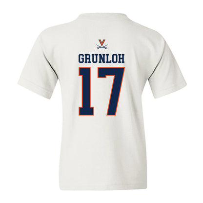 Virginia - NCAA Men's Basketball : Johann Grunloh - Replica Shersey Youth T-Shirt-1