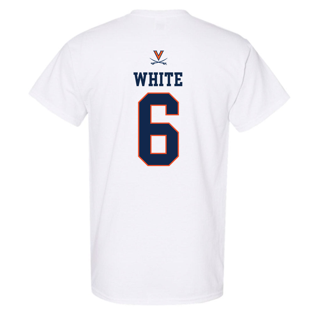 Virginia - NCAA Men's Basketball : Jacari White - Replica Shersey T-Shirt-1
