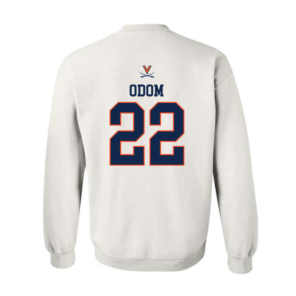 Virginia - NCAA Men's Basketball : Owen Odom - Replica Shersey Crewneck Sweatshirt-1