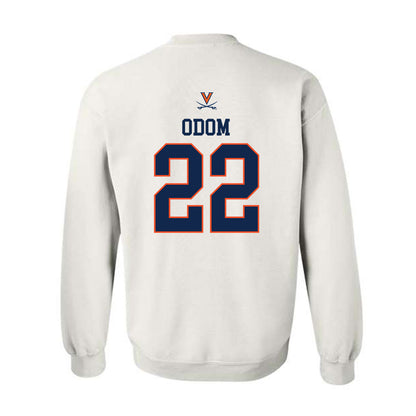 Virginia - NCAA Men's Basketball : Owen Odom - Replica Shersey Crewneck Sweatshirt-1
