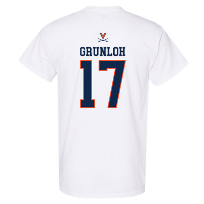 Virginia - NCAA Men's Basketball : Johann Grunloh - Replica Shersey T-Shirt-1