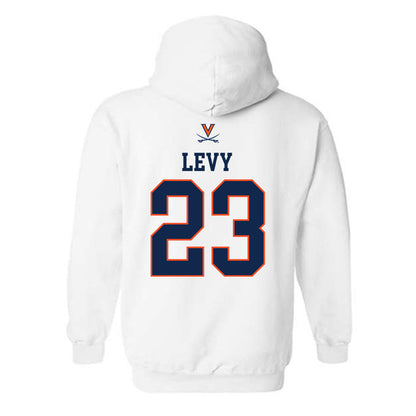 Virginia - NCAA Women's Basketball : Romi Levy - Replica Shersey Hooded Sweatshirt-1