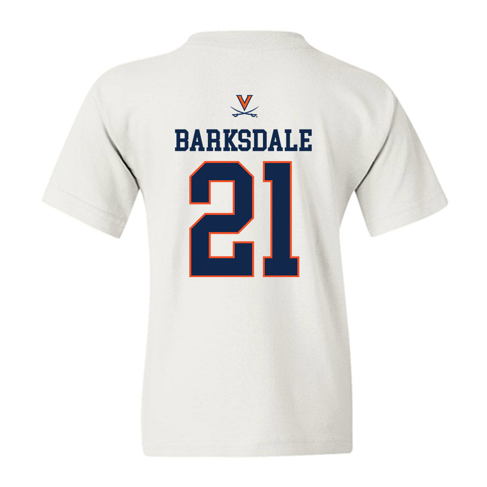 Virginia - NCAA Men's Basketball : Silas Barksdale - Replica Shersey Youth T-Shirt-1
