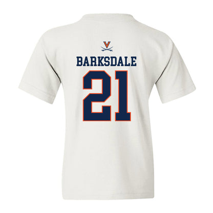 Virginia - NCAA Men's Basketball : Silas Barksdale - Replica Shersey Youth T-Shirt-1
