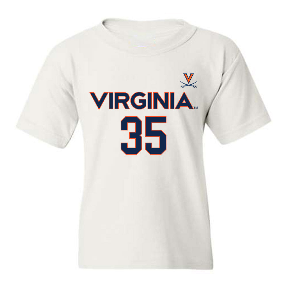 Virginia - NCAA Men's Basketball : Carter Lang - Replica Shersey Youth T-Shirt