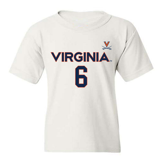 Virginia - NCAA Men's Basketball : Jacari White - Replica Shersey Youth T-Shirt-0