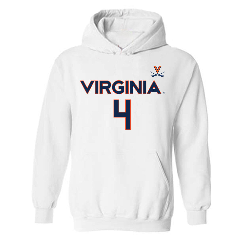 Virginia - NCAA Women's Basketball : Eris Lester - Replica Shersey Hooded Sweatshirt-0