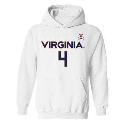 Virginia - NCAA Men's Basketball : Jurian Dixon - Replica Shersey Hooded Sweatshirt-0