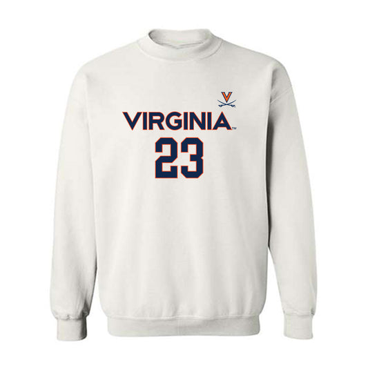 Virginia - NCAA Women's Basketball : Romi Levy - Replica Shersey Crewneck Sweatshirt-0
