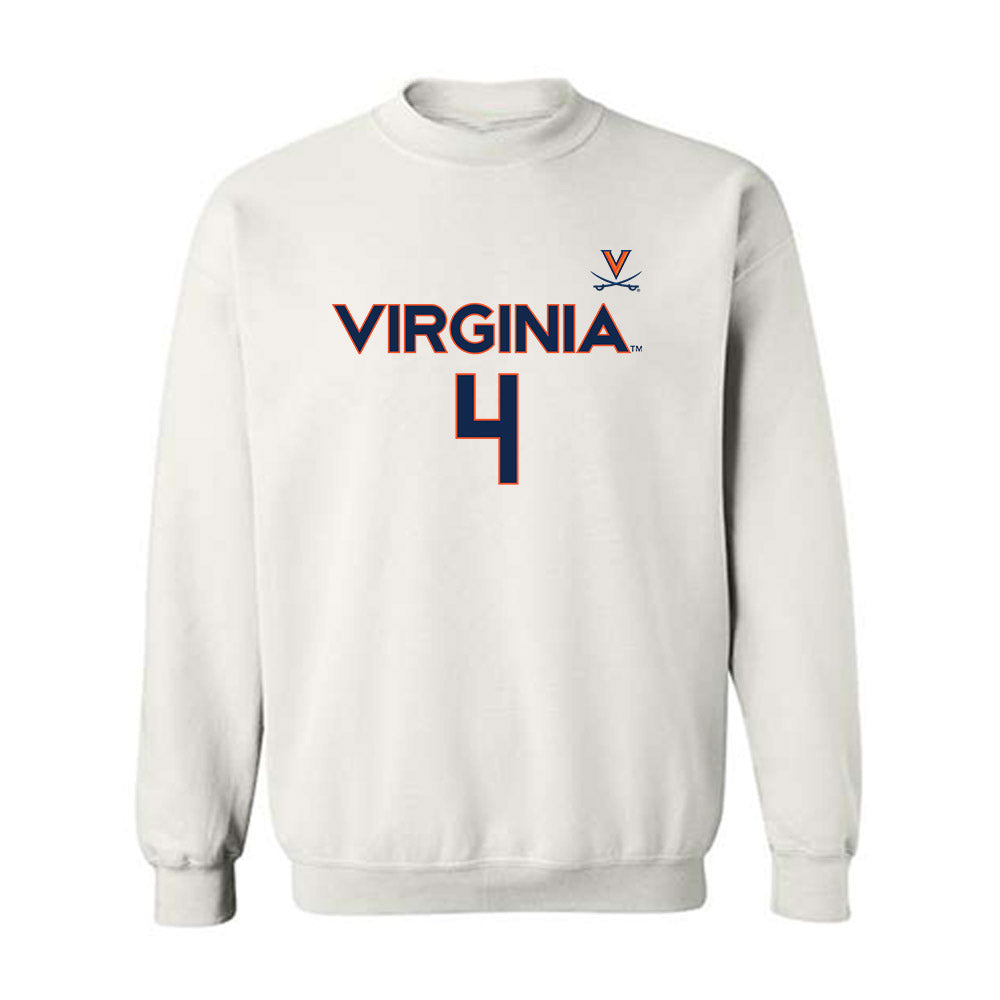 Virginia - NCAA Men's Basketball : Jurian Dixon - Replica Shersey Crewneck Sweatshirt-0