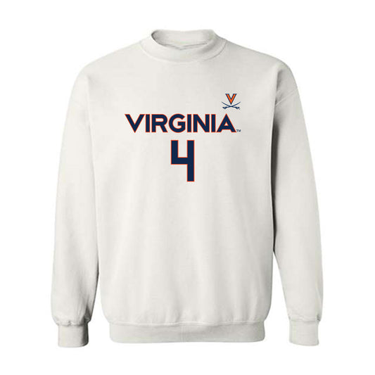 Virginia - NCAA Men's Basketball : Jurian Dixon - Replica Shersey Crewneck Sweatshirt-0