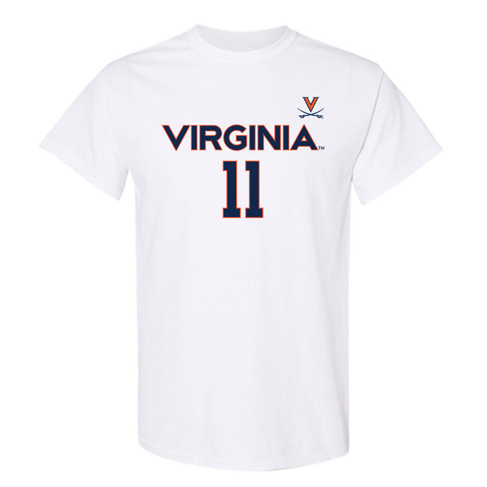 Virginia - NCAA Men's Basketball : Devin Tillis - Replica Shersey T-Shirt-0