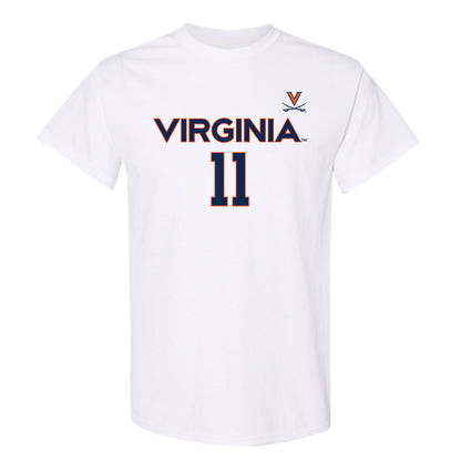 Virginia - NCAA Men's Basketball : Devin Tillis - Replica Shersey T-Shirt-0