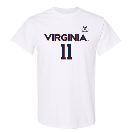 Virginia - NCAA Men's Basketball : Devin Tillis - Replica Shersey T-Shirt-0