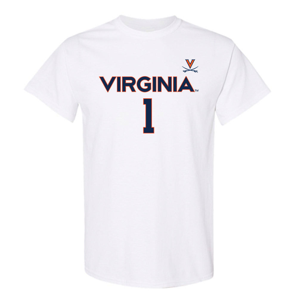 Virginia - NCAA Men's Basketball : Malik Thomas - Replica Shersey T-Shirt-0