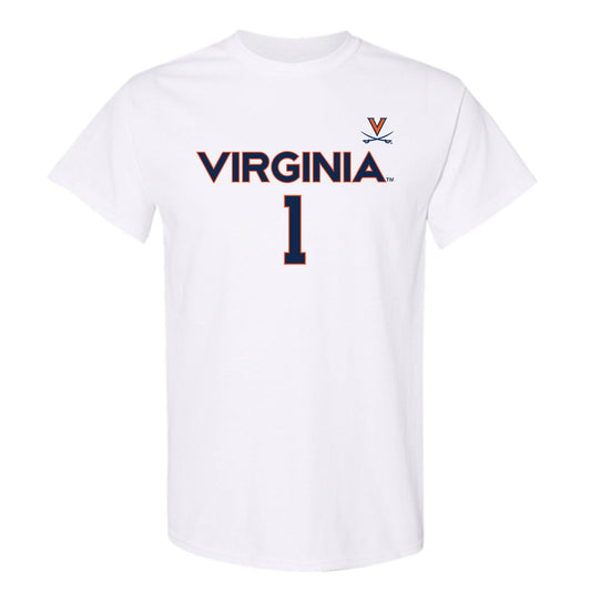 Virginia - NCAA Men's Basketball : Malik Thomas - Replica Shersey T-Shirt-0