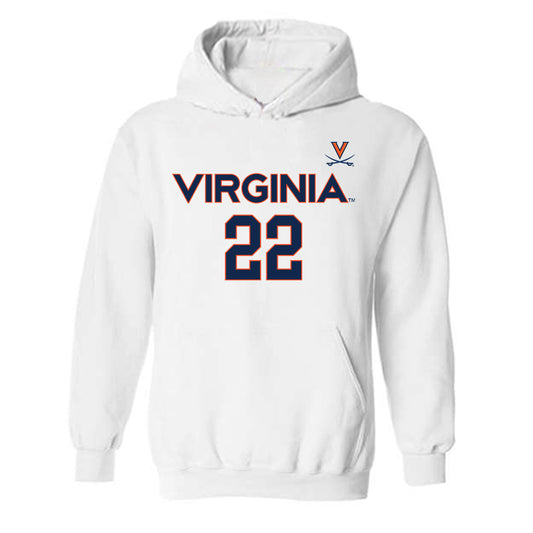 Virginia - NCAA Men's Basketball : Owen Odom - Replica Shersey Hooded Sweatshirt-0
