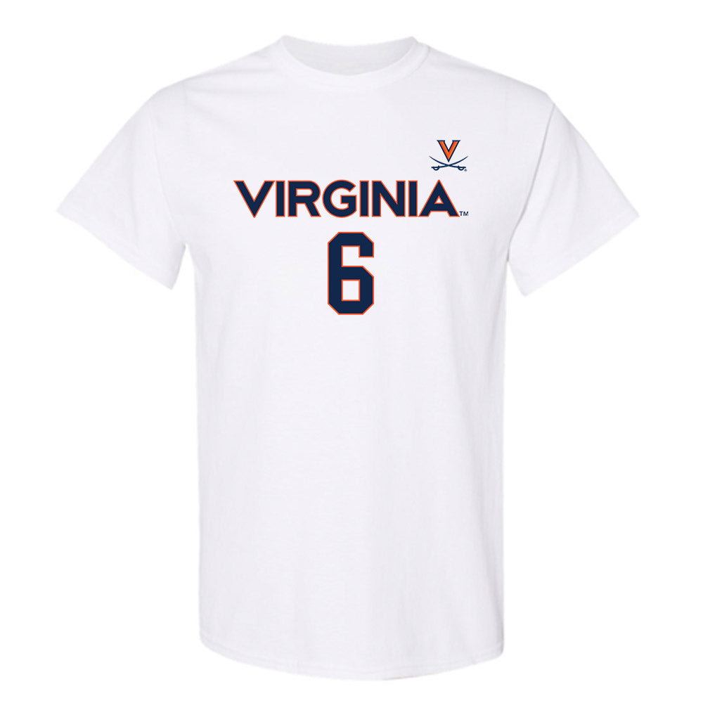 Virginia - NCAA Men's Basketball : Jacari White - Replica Shersey T-Shirt-0