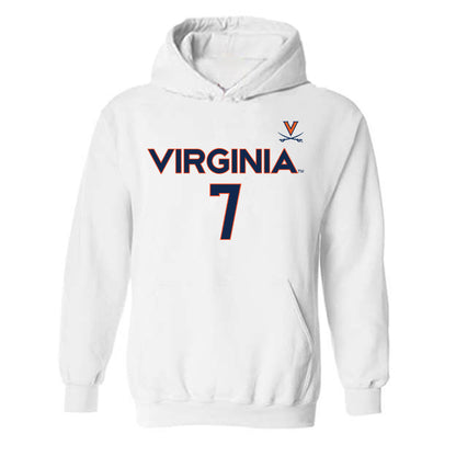 Virginia - NCAA Men's Basketball : Martin Carrere - Replica Shersey Hooded Sweatshirt-0
