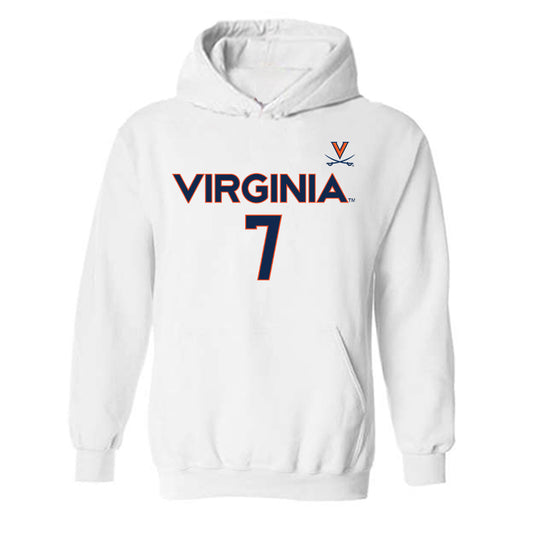 Virginia - NCAA Men's Basketball : Martin Carrere - Replica Shersey Hooded Sweatshirt-0