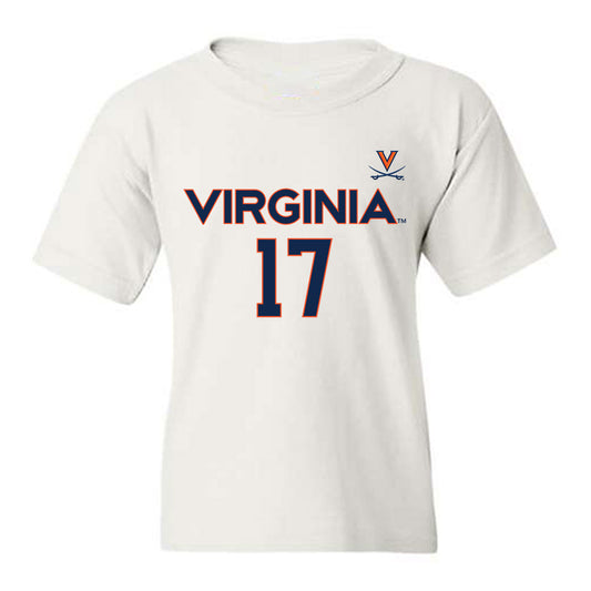 Virginia - NCAA Men's Basketball : Johann Grunloh - Replica Shersey Youth T-Shirt-0