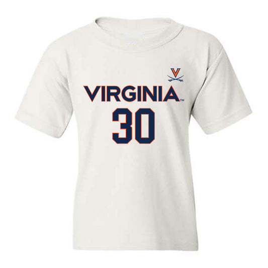Virginia - NCAA Men's Basketball : Dallin Hall - Replica Shersey Youth T-Shirt-0