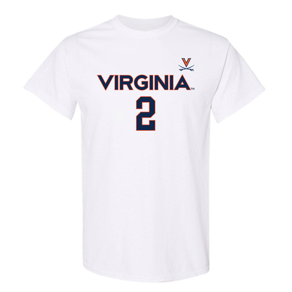 Virginia - NCAA Men's Basketball : Chance Mallory - Replica Shersey T-Shirt-0