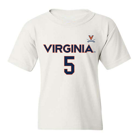 Virginia - NCAA Women's Basketball : Sa'Myah Smith - Replica Shersey Youth T-Shirt-0