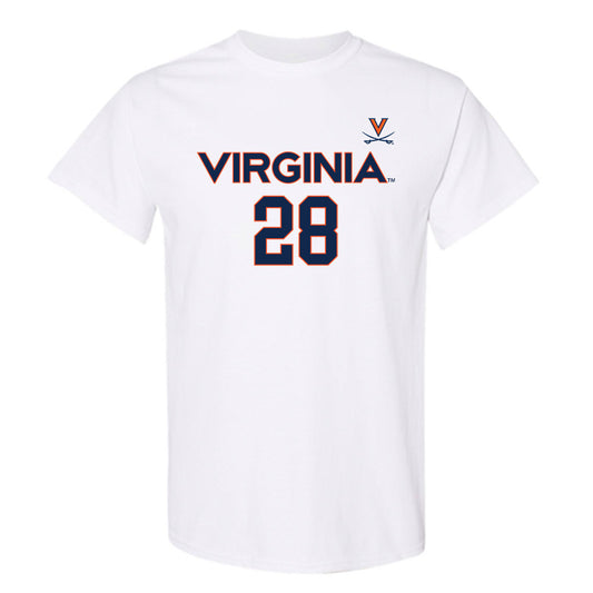Virginia - NCAA Men's Basketball : Thijs De Ridder - Replica Shersey T-Shirt-0