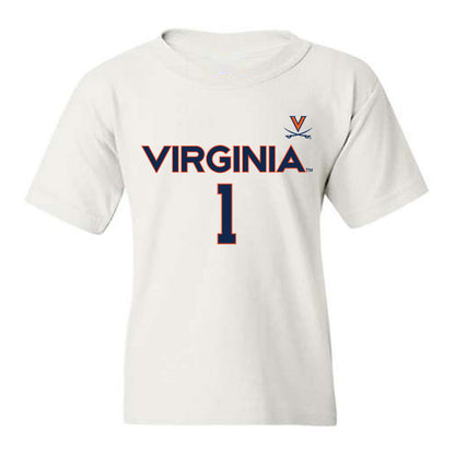 Virginia - NCAA Men's Basketball : Malik Thomas - Replica Shersey Youth T-Shirt-0
