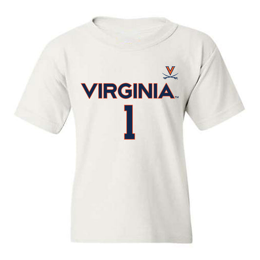 Virginia - NCAA Men's Basketball : Malik Thomas - Replica Shersey Youth T-Shirt-0