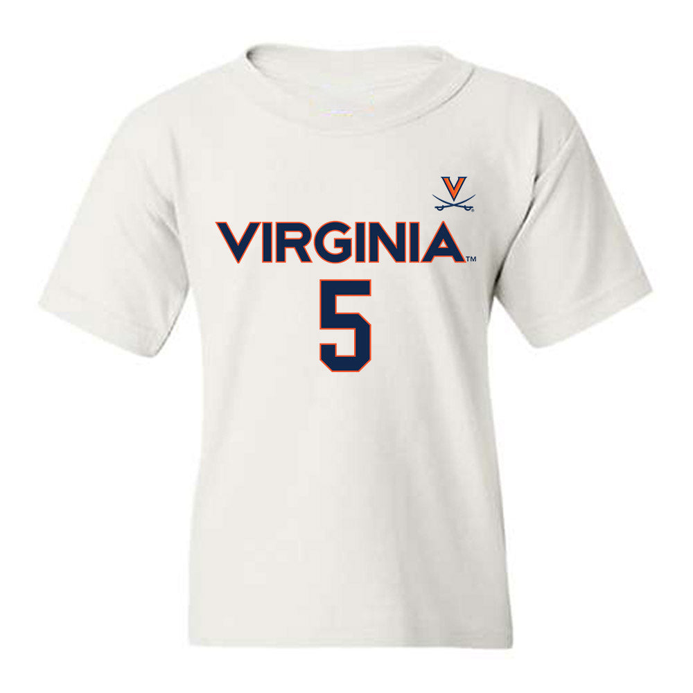 Virginia - NCAA Women's Basketball : Sa'Myah Smith - Replica Shersey Youth T-Shirt-0